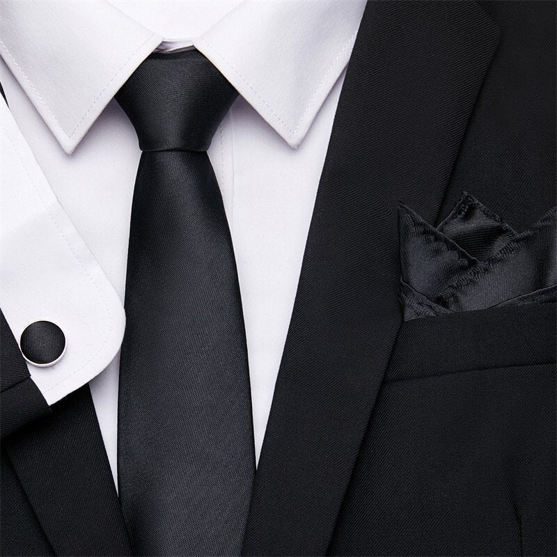 Men's Business Tie and Handkerchief Sets Dsers