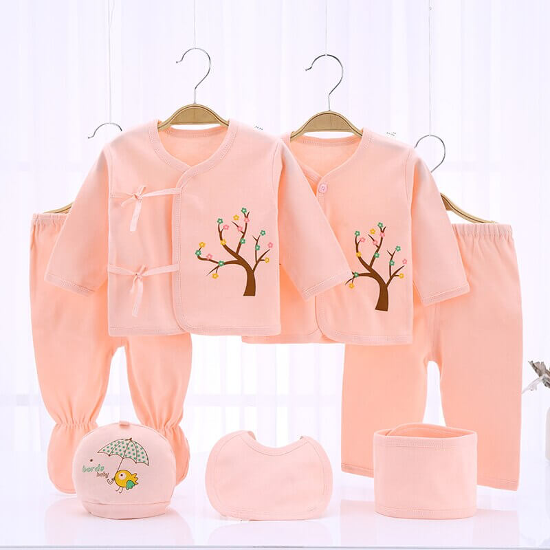 0-3M Newborn Clothing Sets for Baby Girls Boys Clothes Suits Cotton OUTFITS 7pcs/set MORE 20 STYLES DunbiBeauty, LLC