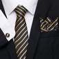 Men's Business Tie and Handkerchief Sets Dsers