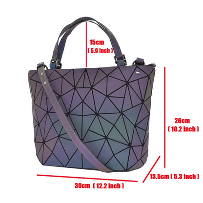 Women's Geometric Handbag and Wallet Sets Dsers