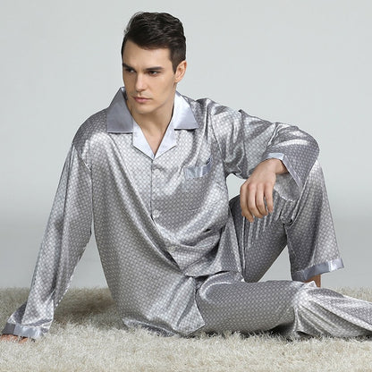 Men's Silk Pajama Sets Dsers