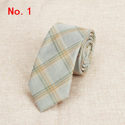 Men's Colorful Narrow Neckties Dsers