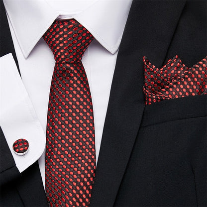 Men's Business Tie and Handkerchief Sets Dsers