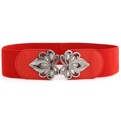 Women's Wide Elastic Fashion Belts Dsers