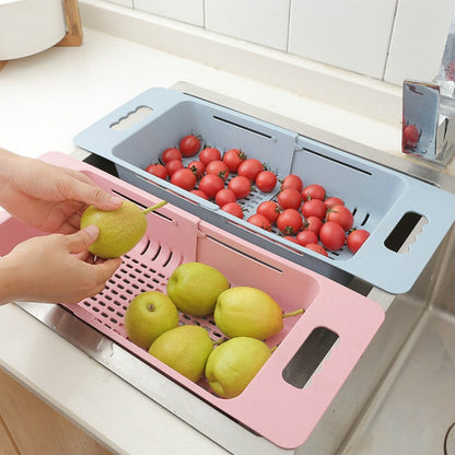 Retractable Sink, Drain Rack, Storage Rack, Kitchen, Plastic Bowl, Chopsticks Rack, Household Vegetable Storage Rack, Bowl Rack Dsers