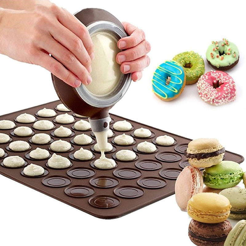 Silicone bakeware set cake decorating baking pastry tools Decoration Pot kitchen accessories Macaron Piping icing Piping Pot Dsers