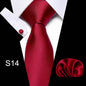 Men's Business Tie and Handkerchief Sets Dsers