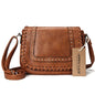 Women's PU Leather Western Style Crossbody Messenger Bag Dsers