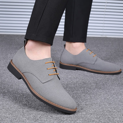 Men's Oxford Flats Casual Lace Up Shoes Dsers