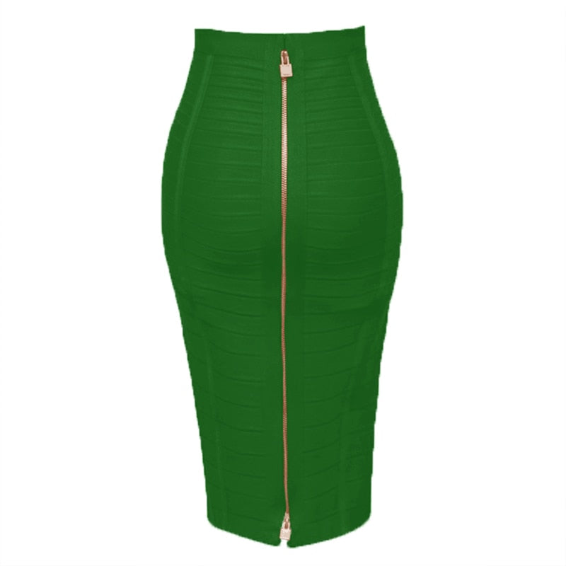 Women's Zip Up Pencil Skirt Dsers