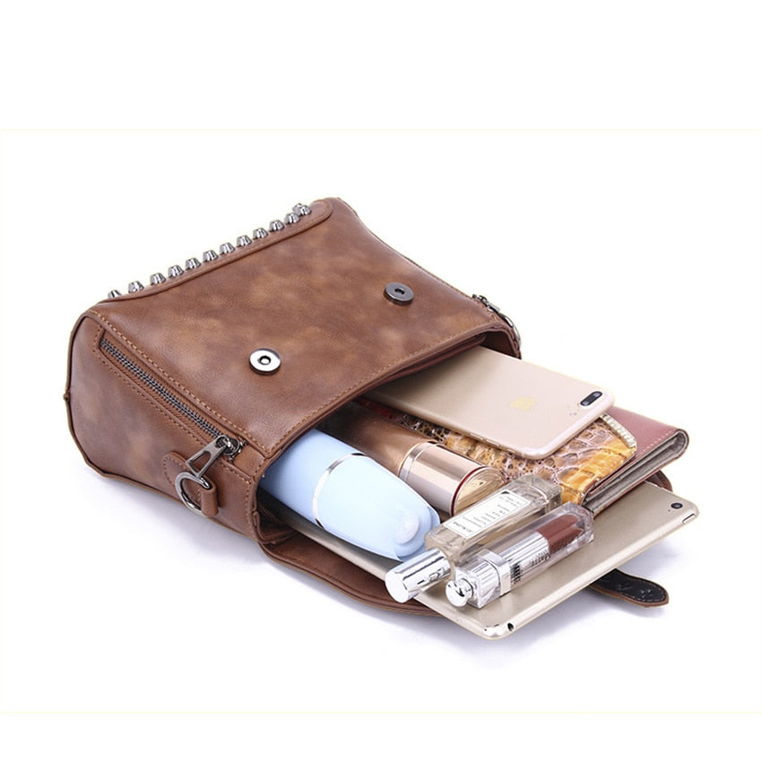 Women's PU Leather Crossbody Handbag Dsers