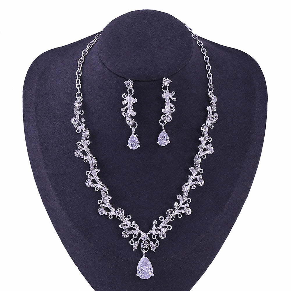 Women's Rhinestone Jewlery Sets Dsers