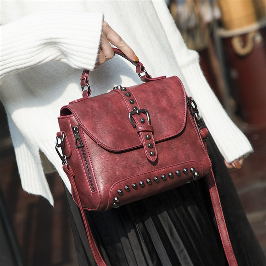 Women's PU Leather Crossbody Handbag Dsers