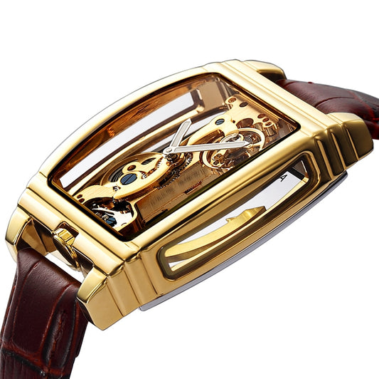 Men's Transparent Automatic Mechanical Watch Dsers