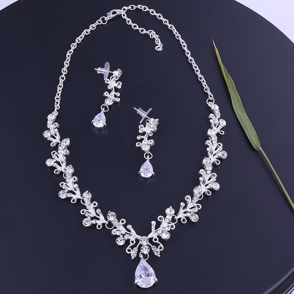 Women's Rhinestone Jewlery Sets Dsers