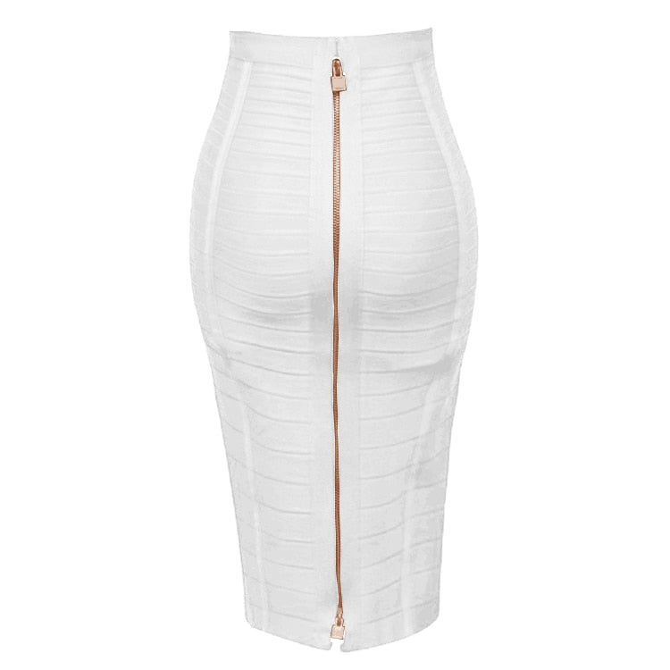 Women's Zip Up Pencil Skirt Dsers