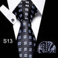 Men's Business Tie and Handkerchief Sets Dsers