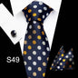 Men's Business Tie and Handkerchief Sets Dsers