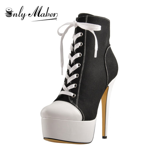 Women's Sneaker Style Platform Stilettos Dsers