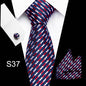 Men's Business Tie and Handkerchief Sets Dsers