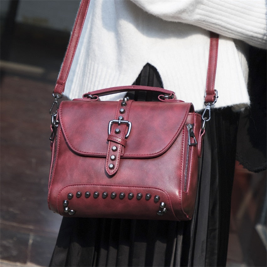 Women's PU Leather Crossbody Handbag Dsers