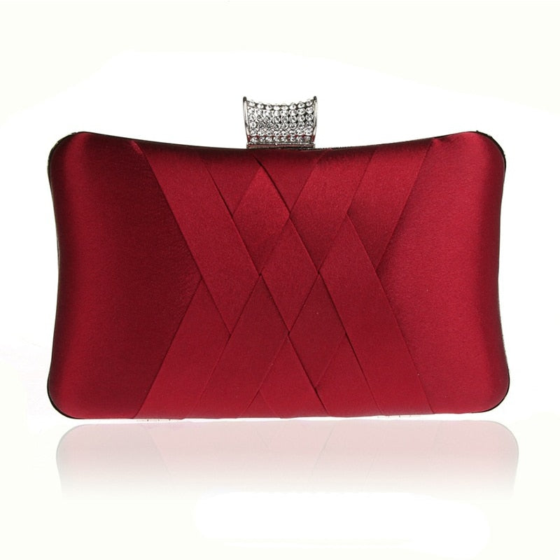 Women's Knit Design Clutch Bag Dsers