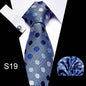 Men's Business Tie and Handkerchief Sets Dsers