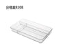 Refrigerator Organizer Artifacts Plastic Rectangular Drawer Storage Box Acrylic Kitchen Rangement Food Container Dsers