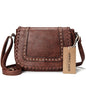 Women's PU Leather Western Style Crossbody Messenger Bag Dsers