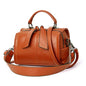 Women's PU Leather Tube Shape Handbag Dsers