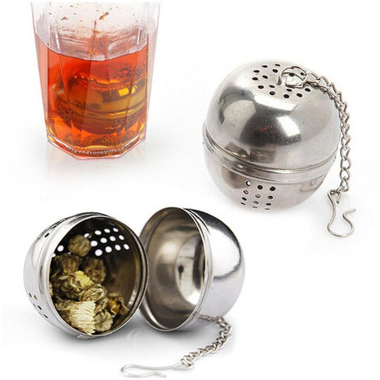 Stainless Steel Tea Infuser Ball Tea Leaf Spice Strainer Mesh Filter Cooking Tools Kitchen Accessories Dsers