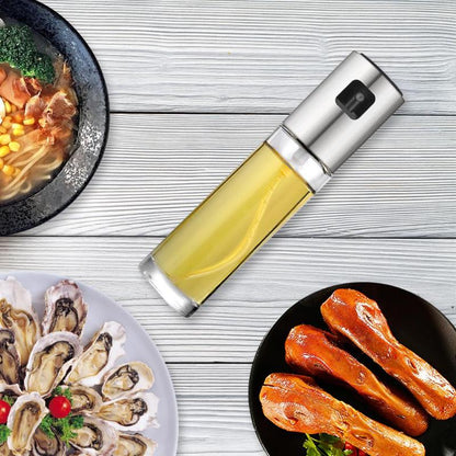 Spray Bottle Oil Sprayer Oiler Pot BBQ Barbecue Cooking Tool Can Pot Cookware Kitchen Tool ABS Olive Pump Kitchen Utensils Dsers