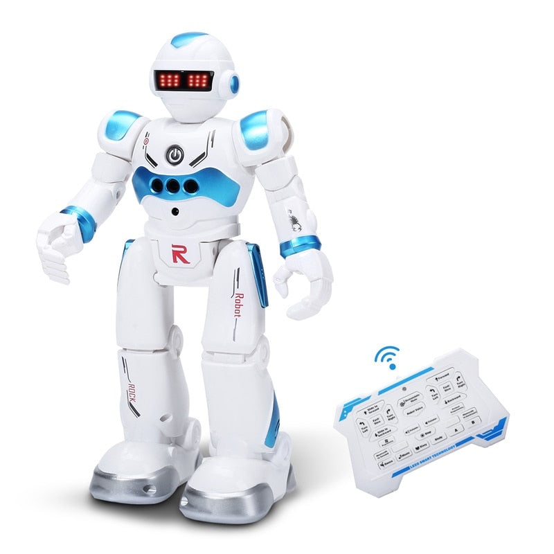 DEERC RC Robot Toy Smart Gesture Sensing Remote Control Robot Flexible Moving Great Toys Gift For 3-8 Year Old Boys Girls Kids