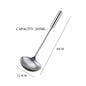 Professional Stainless Steel Chef Cooking Serving Wok Spoon, Long Handle Soup Spoon Ladle, Kitchen Utensils Tools Cookware Dsers