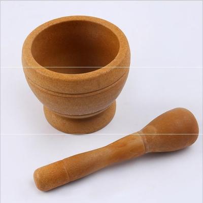 Resin Mortar Pestle Set Garlic Herb Spice Mixing Grinding Crusher Bowl Restaurant Kitchen Tools Dsers