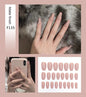 Nail Art Fake Nails Stiletto Tips Clear Press on Long False with Glue Coffin Stick Display Full Cover Artificial Designs Matte Dsers