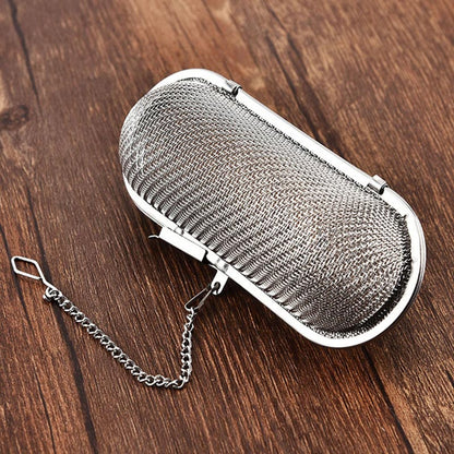 Reusable Spice Loose Tea Leaf Herbal Tool Tea Strainer Hanging Tea Infuser Stainless Steel Tea Accessories Dsers