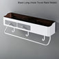 Punch-free Bathroom Organizer Rack Shampoo Cosmetic Storage Rack Bath kitchen Towel Holder Household Items Bathroom Accessories Dsers