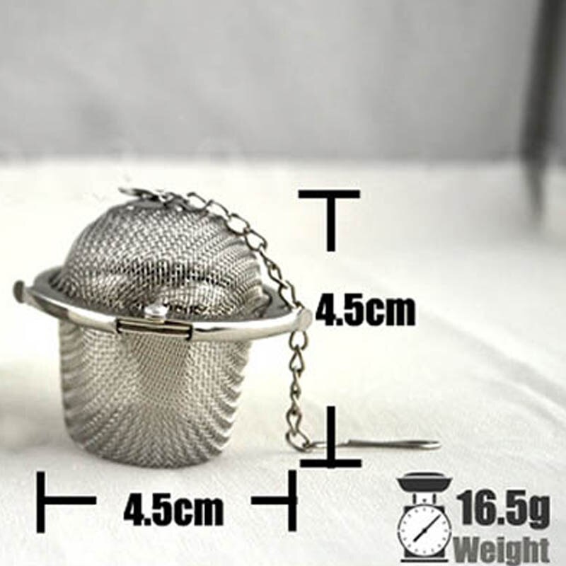 Reusable Spice Loose Tea Leaf Herbal Tool Tea Strainer Hanging Tea Infuser Stainless Steel Tea Accessories Dsers