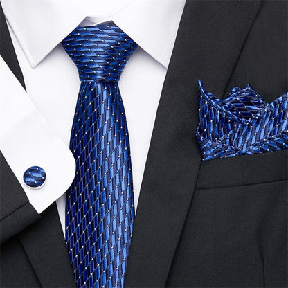 Men's Business Tie and Handkerchief Sets Dsers