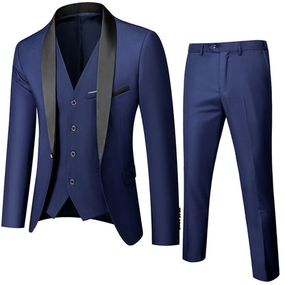 Men's 3 Piece Suit Jacket Vest and Pants Dsers