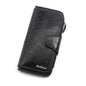 Women&#39;s wallet made of leather Wallets Three fold VINTAGE Womens purses mobile phone Purse Female Coin Purse Carteira Feminina