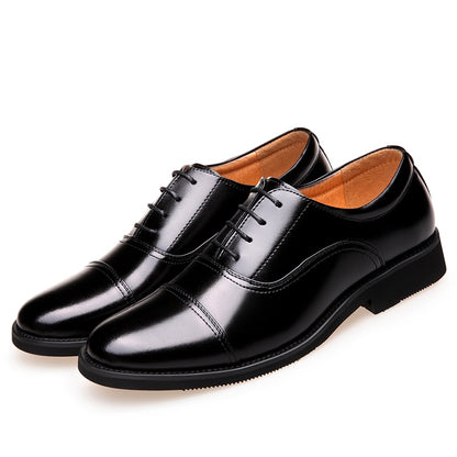 Men's Business Dress Shoes with Wing-Tip Dsers