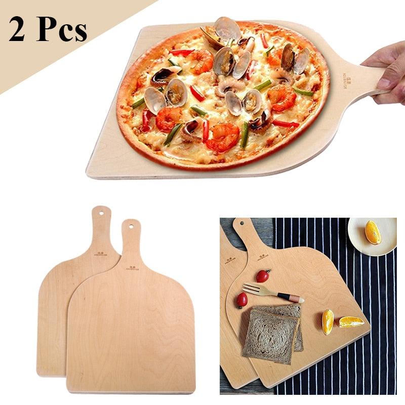 Pizza Paddle Spatula Pizza Shovel Peel Cutting Board Kitchen Pizza Tray Plate Bakeware Pastry Tools Accessories Dsers