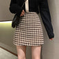 Women's Houndstooth Mini Skirt Dsers