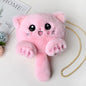 Women's Cute Plush Animal Shoulder Bag Dsers