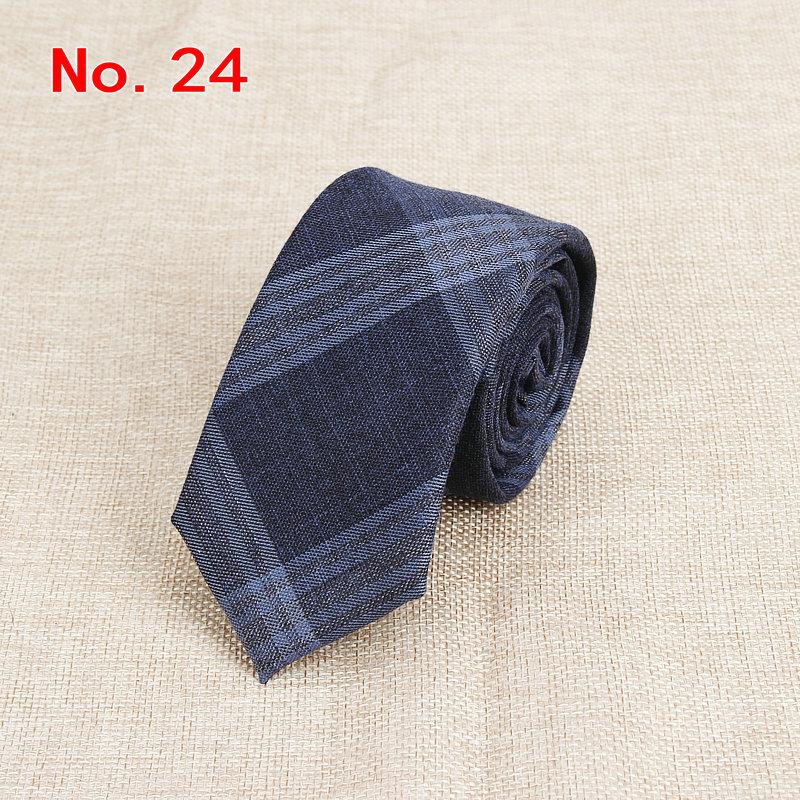 Men's Colorful Narrow Neckties Dsers