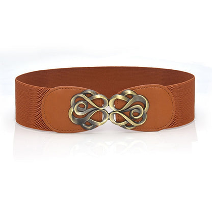 Women's Wide Elastic Fashion Belts Dsers