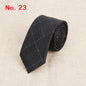 Men's Colorful Narrow Neckties Dsers