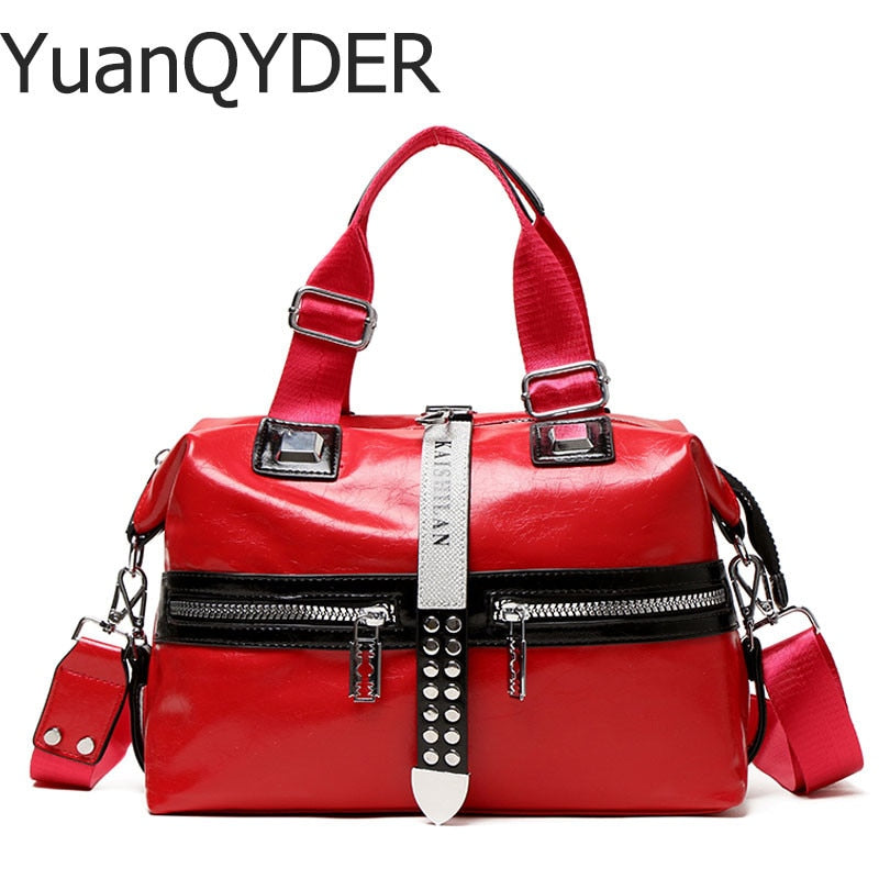 Women's PU Leather Metal Theme Handbag Dsers